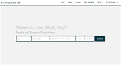 Desktop Screenshot of ecoproperty.com