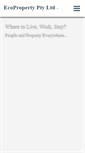 Mobile Screenshot of ecoproperty.com